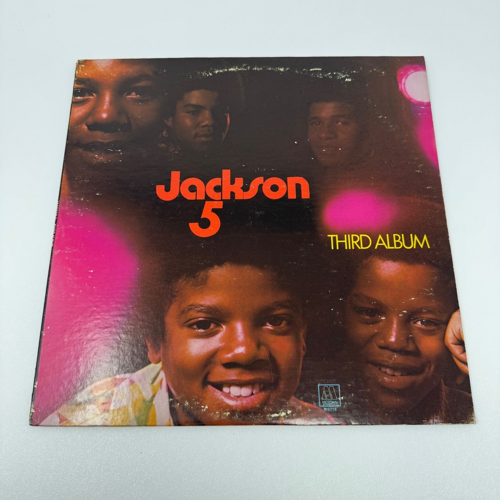 Jackson 5 Third Album Vinyl LP Motown MS718 1970 Pressing Michael Jackson